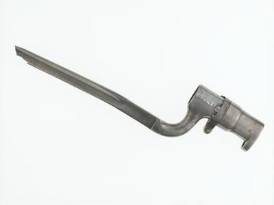 Pattern 1853 socket bayonet, Captain Alexander Robert Badcock, 5th Gurkhas, 1878 (metal)