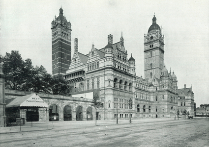 The Imperial Institute, General View of the Front (b/w photo)