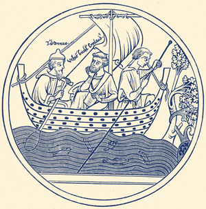 Life of St. Guthlac: Sailing to Crowland.