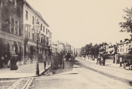 Bognor: High Street from Post Office (b/w photo)