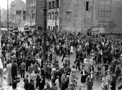 GDR - popular uprising 17 June, 1953 (photo)
