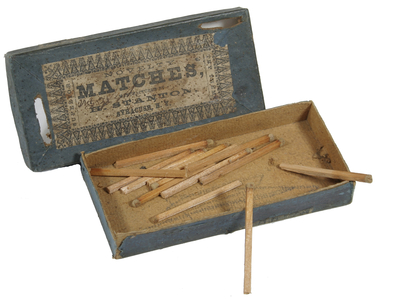 Box of wooden matches