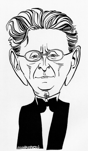 Alexander von Zemlinsky  -caricature