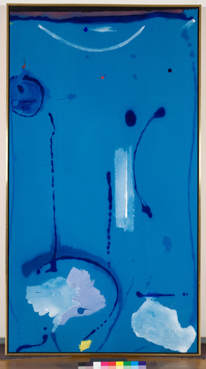 Out of the Blue, 1985 (acrylic on canvas)