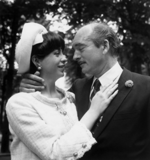 Eddie Barclay and Marie Christine Steinberg'S Wedding, June 30, 1965 (b/w photo)
