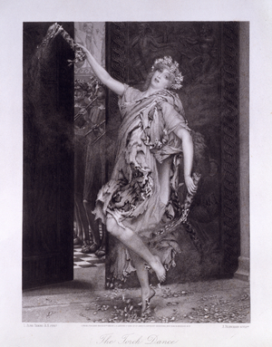 The Torch Dance, 1882 (engraving)