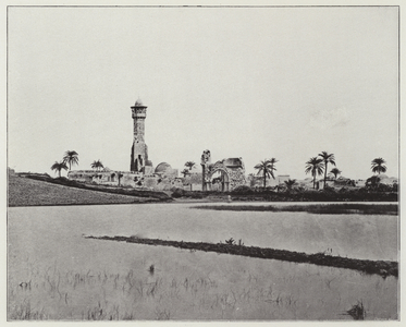 Lydda, Church of Saint-George (b/w photo)