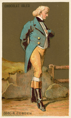 Richard Cobden, English politician (chromolitho)
