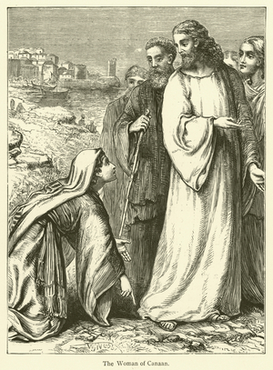 The Woman of Canaan (engraving)