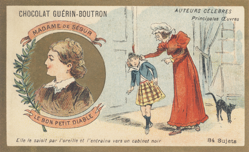 Sophie Rostopchine, Countess of Segur (1799-1874), French woman of letters of Russian origin, author of “Un bon petit diable”, children's novel (1865)