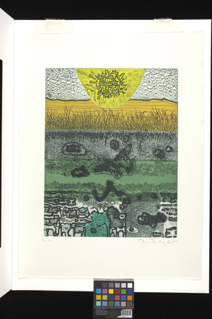 Tommy'S Pond (colour etching and aquatint on white arches paper)