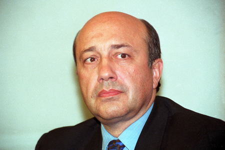 Minister of Foreign Affairs Igor Ivanov (Russia). Press conference in Moscow 017 People politics 38 1998 xkg kbneg 1998 cross portrait..., 1998 (photo)