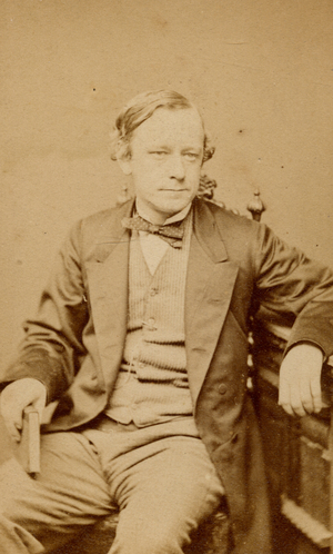 John Robert Seeley, 1866 (sepia photo)