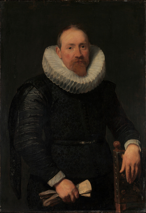 Portrait of a man, c.1618 (oil on canvas)