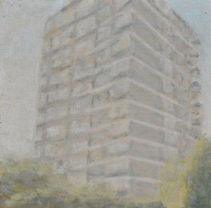 A place to live 36, 2012 (oil on plywood)