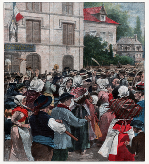 Expulsions of religous congregations, 1902 (print)