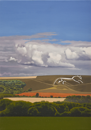 Uffington Horse, 2011 (oil on canvas)