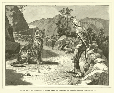 Le Bagh Rajah Du Bogelcund (engraving)