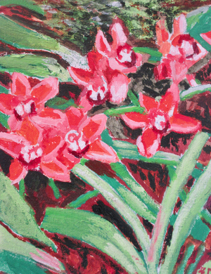 Kew 7, 2020 (acrylic on board)