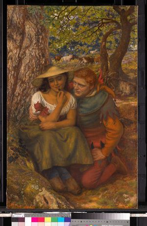 'As You Like It', 1872-73 (oil on canvas)
