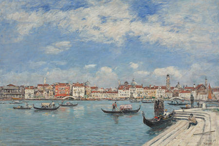 View from San Giorgio Maggiore, Venice, 1895 (oil on canvas)