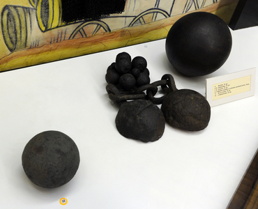 Projectile. Cannonballs. Modern Age. Artillery. 16th century.