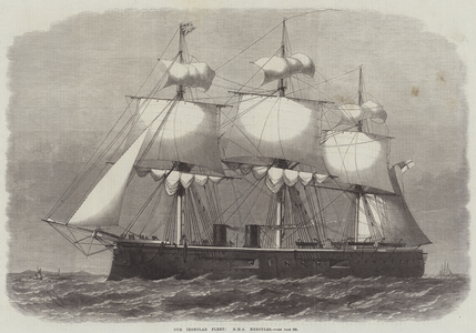 Our Ironclad Fleet, HMS Hercules (engraving)