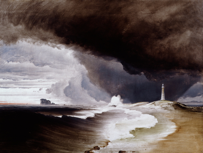 Vardø Lighthouse, 1860 (painting)