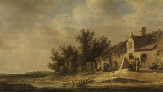 Landscape (oil on panel)