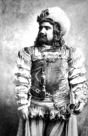 Enrico Caruso (b/w photo)