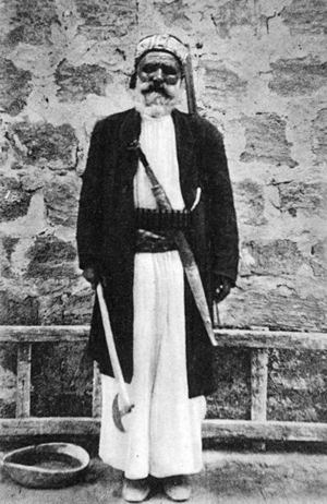 Syria: An Alawite man of Latakia, early 20th century