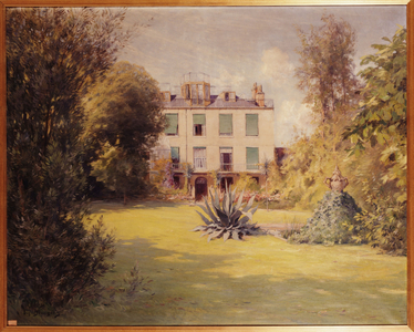 Victor Hugo's house in Guernsey, circa 1900 (oil on canvas)