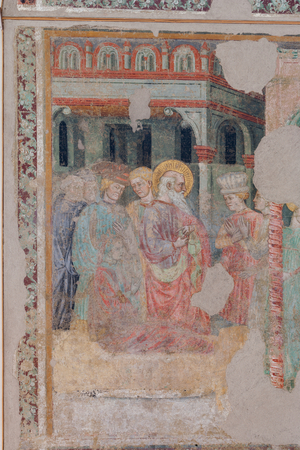 Detail from Stories of St. John the Evangelist (fresco) (detail of 3707571)
