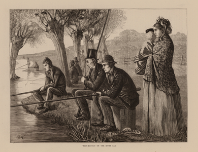 Whit-Monday on the River Lea (engraving)