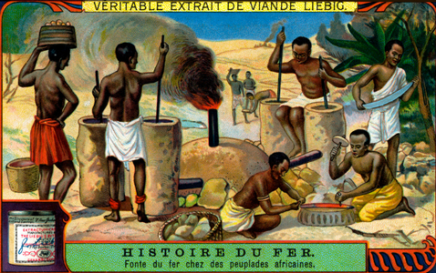 History of Iron: Casting iron in Africa