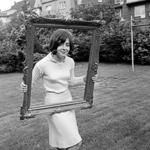 Greek German singer Vicky Leandros at Hamburg, Germany 1960s