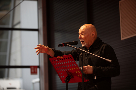 The Italian writer Paolo Nori, Salone del Libro, Turin, Italy, 2026 (photo)
