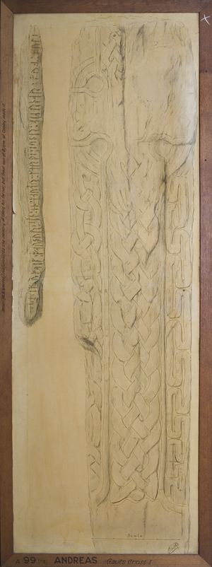 Andreas Cross Slab, c.1906 (ink on paper)