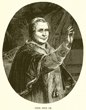Pope Pius IX (engraving)