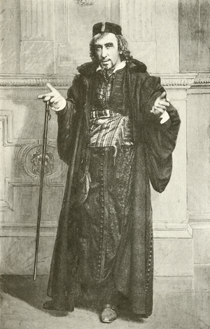 Mr Henry Irving as Shylock (gravure)