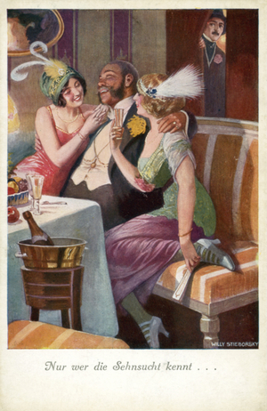 Only he who knows longing... (lithograph)