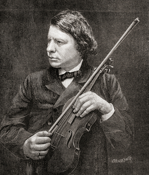 Joseph Joachim, from The Strand Magazine, Vol I January to June, 1891