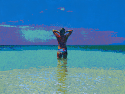 Open, 2020 (acrylic on canvas)