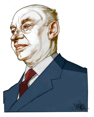 Giovanni Ansaldo  (digital coloured pencil drawing)