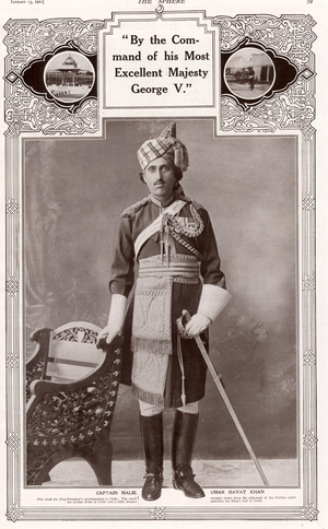India The British Empire Last Days Raj Magazine Plate, UK, 1910s