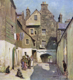 Bakehouse Close (colour litho)