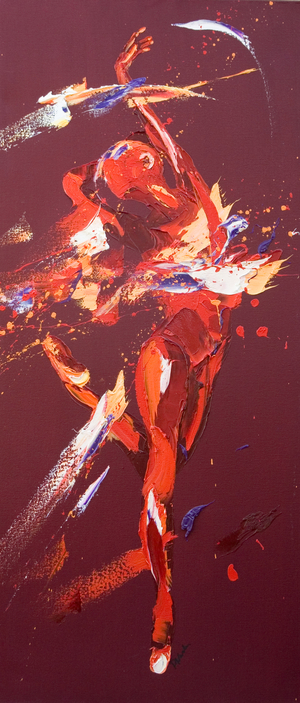 Kiss, 2013 (oil on canvas)