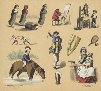 Scraps for Juveniles (colour litho)