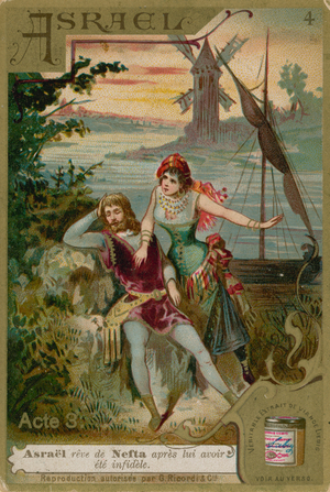 Asrael Dreams of Nefta (chromolitho)