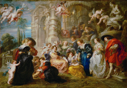 The Garden of Love, 1633-34 (painting on canvas)